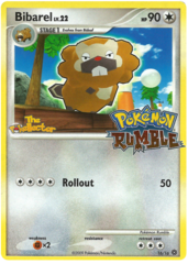 Bibarel 16/16 Holo Promo - Pokemon Rumble